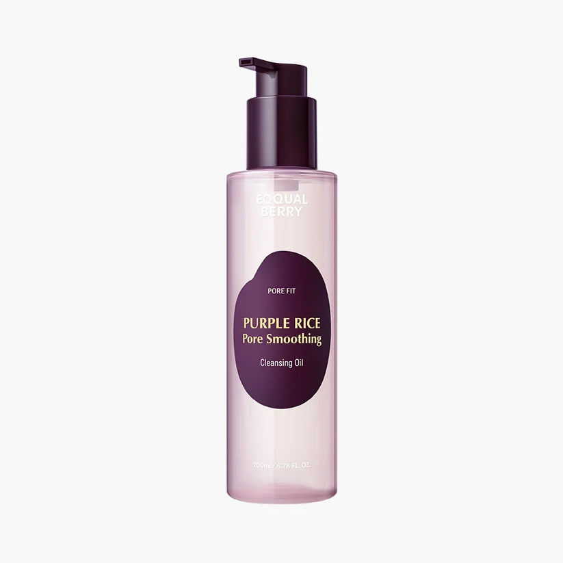 EQQUL BERRY PURPLE RICE SMOOTHING CLEANSING OIL 200ML