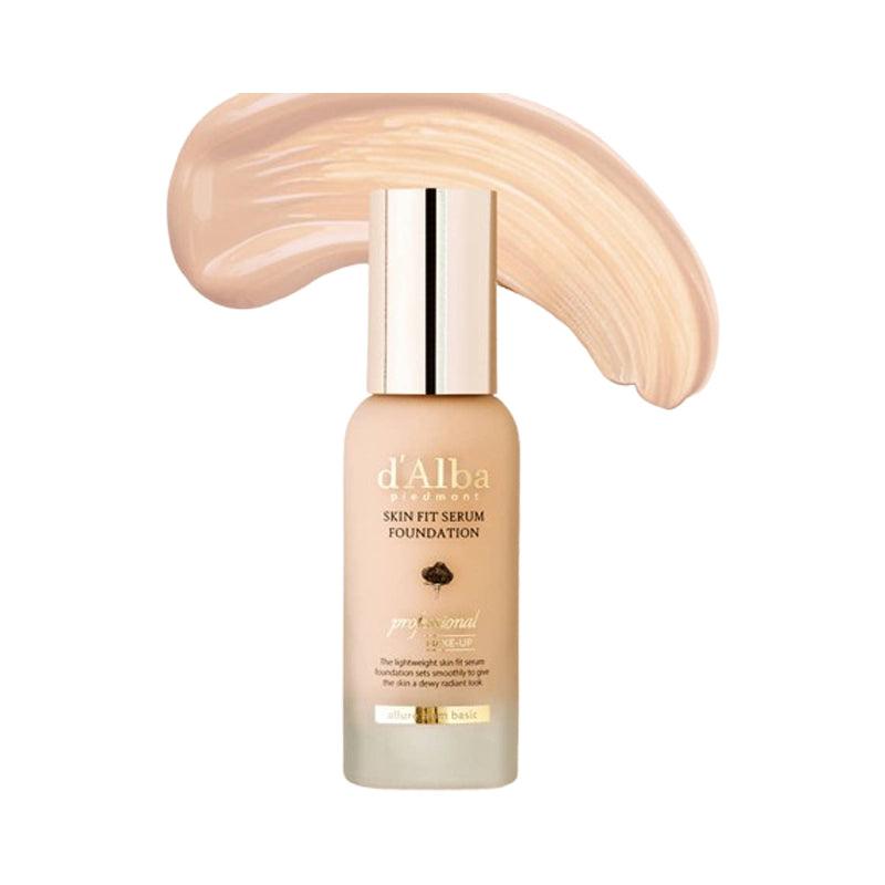 [d'Alba] Skin Fit Serum Foundation Spatula (2 Colors) SPF 50+ PA+++ 40ml