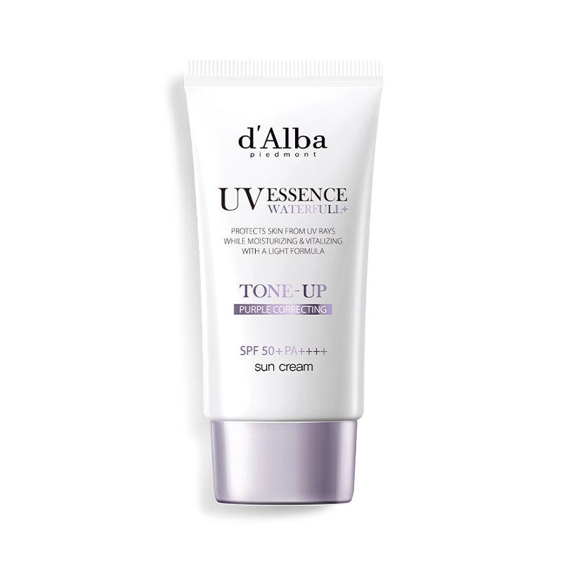 [d'Alba] Waterfull UV Essence Tone Up Sun Cream Purple Correcting SPF 50+ PA++++ 50ml