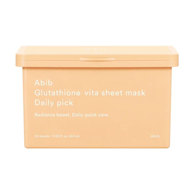 [Abib] Glutathione Vita Sheet Mask Daily Pick 350ml 30EA