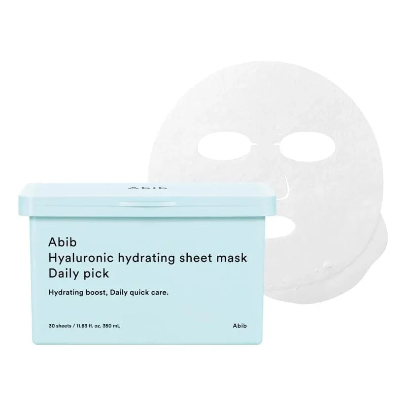 [Abib] Hyaluron Hydrating Sheet Mask Daily Pick 350ml 30EA
