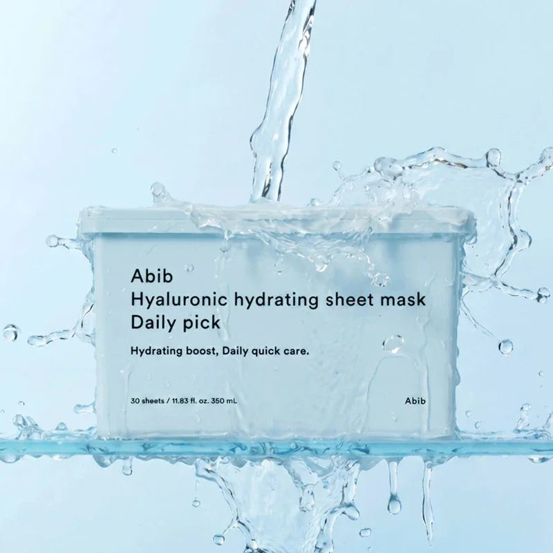 [Abib] Hyaluron Hydrating Sheet Mask Daily Pick 350ml 30EA
