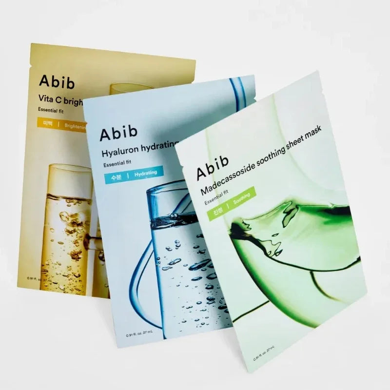 [Abib] Hyaluron Hydrating Sheet Mask Essential Fit 27ml