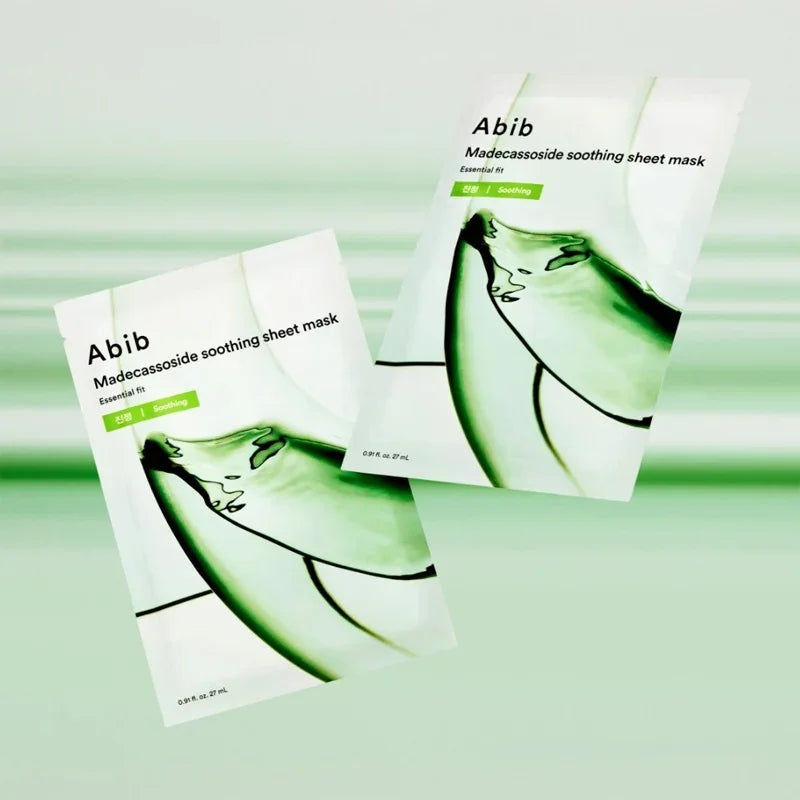 [Abib] Madecassoside Soothing Sheet Mask Essential Fit 27ml