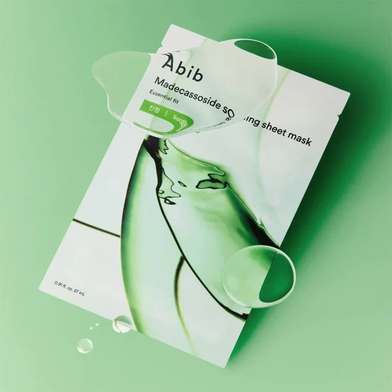 [Abib] Madecassoside Soothing Sheet Mask Essential Fit 27ml
