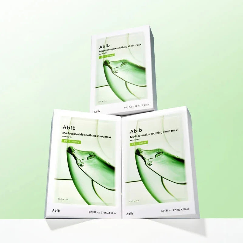 [Abib] Madecassoside Soothing Sheet Mask Essential Fit 27ml