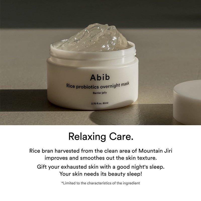 [Abib] Rice Probiotics Overnight Mask Barrier Jelly 80ml