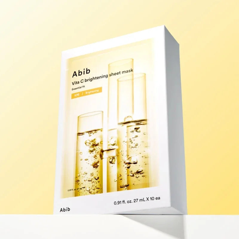 [Abib] Vita C Brightening Sheet Mask Essential Fit 27ml