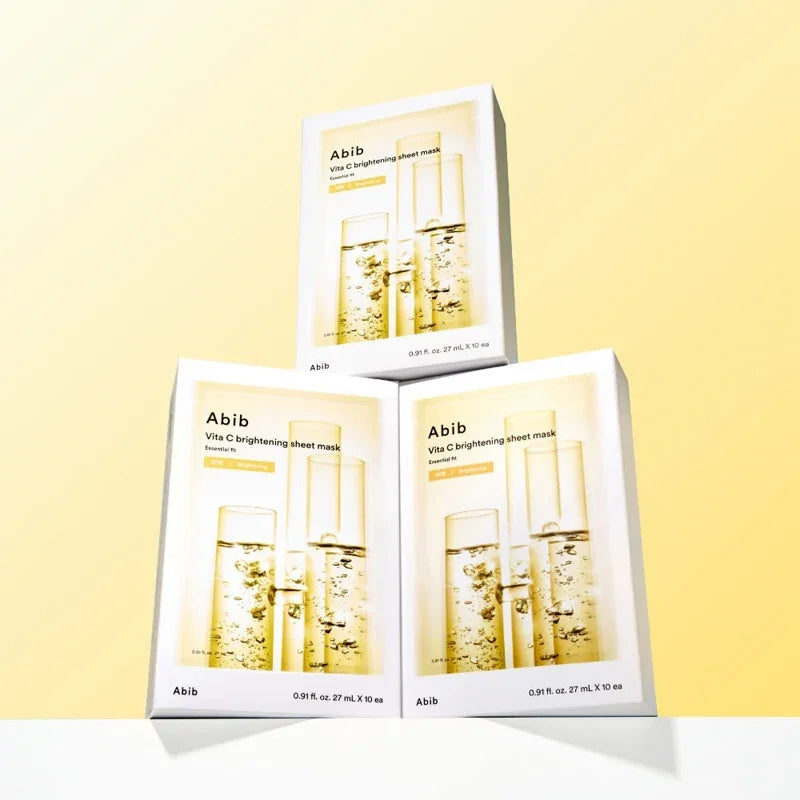 [Abib] Vita C Brightening Sheet Mask Essential Fit 27ml