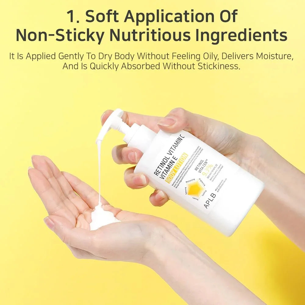 [APLB] Retinol Vitamin C Vitamin E Body Lotion 300ml