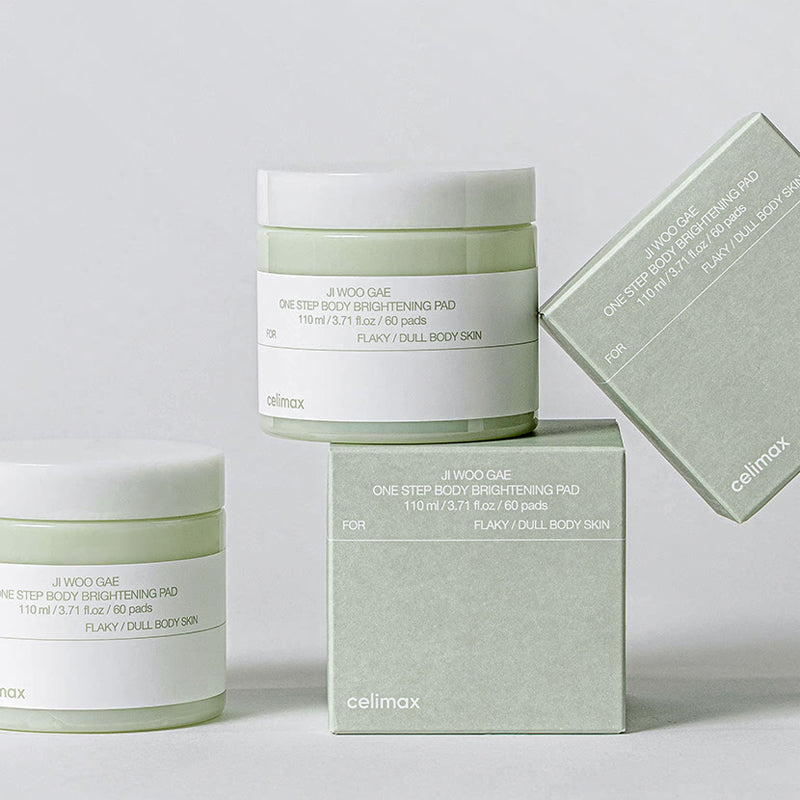 [celimax] JI WOO GAE One Step Body Brightening Pad 110ml 60EA