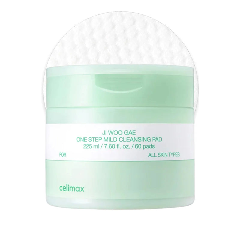 [celimax] JI WOO GAE One Step Mild Cleansing Pad 225ml 60EA