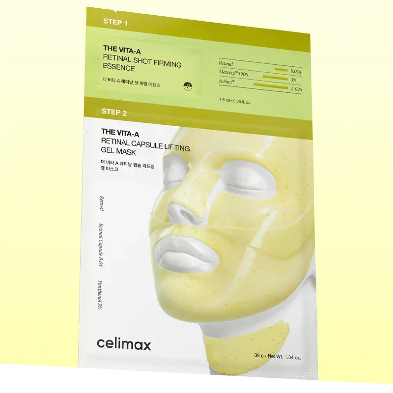 [celimax] The Vita-A Retinal Shot Tightening 2-Step Gel Mask 38g