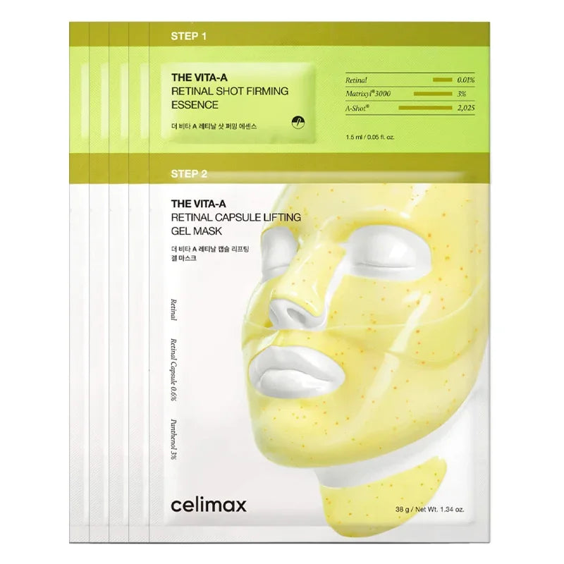 [celimax] The Vita-A Retinal Shot Tightening 2-Step Gel Mask 38g