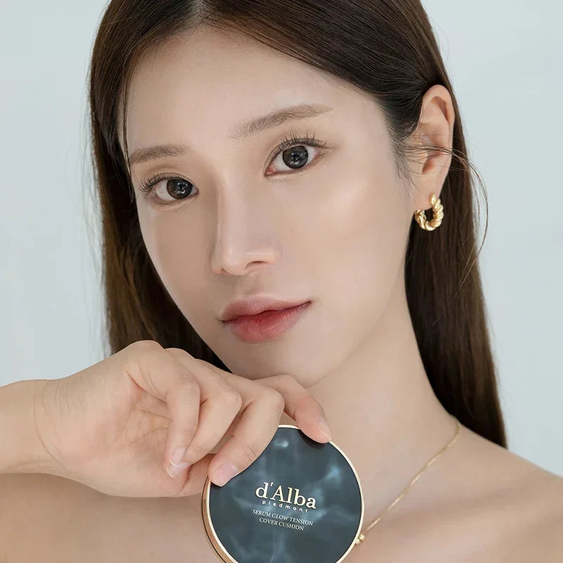 [d'Alba] Serum Glow Tension Cover Cushion with Refill SPF 50+ PA++++ 17g*2EA