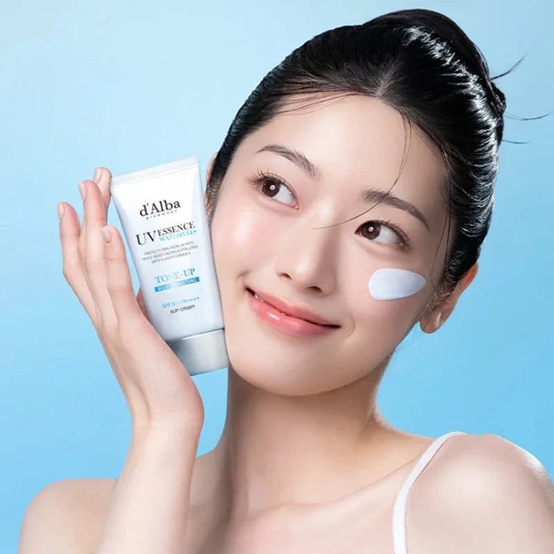 [d'Alba] Waterfull UV Essence Tone Up Sun Cream Blue Correcting SPF 50+ PA++++ 50ml