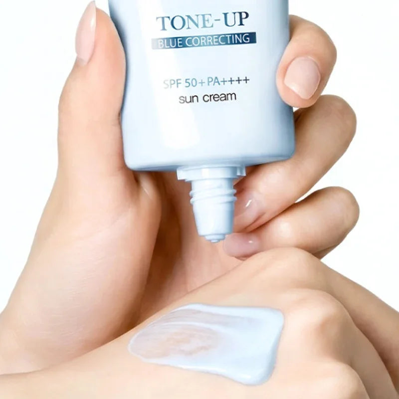 [d'Alba] Waterfull UV Essence Tone Up Sun Cream Blue Correcting SPF 50+ PA++++ 50ml