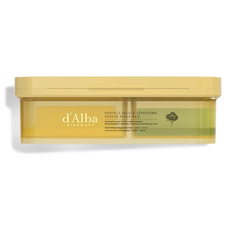 [d'Alba] Double Quick Liposome Serum Mask Pad 225ml 100EA