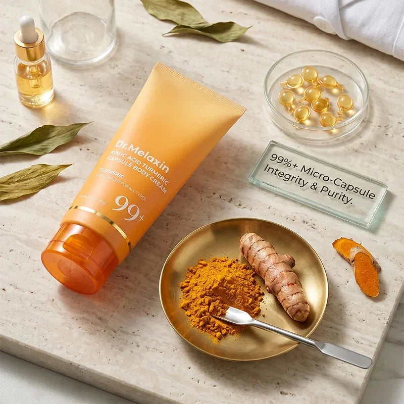[Dr.Melaxin] Kojic Acid Turmeric Capsule Body Cream 200g