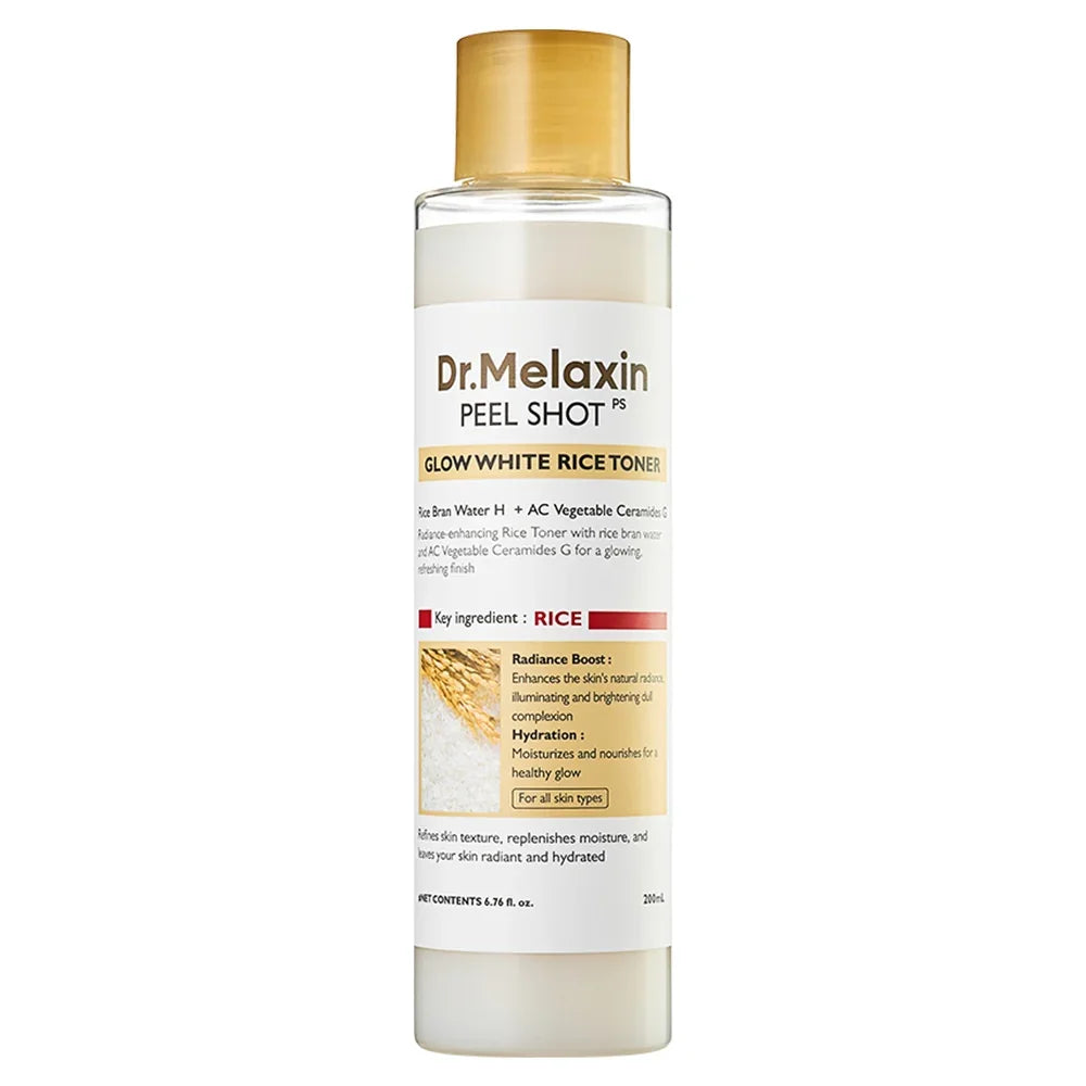 [Dr.Melaxin] Peel Shot Glow White Rice Toner 200ml