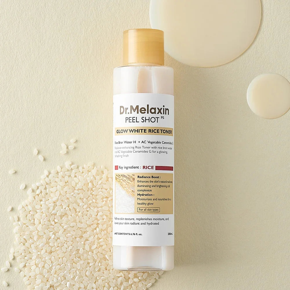 [Dr.Melaxin] Peel Shot Glow White Rice Toner 200ml