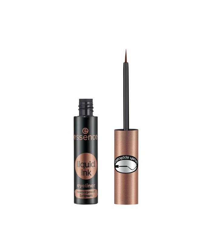 Essence Liquid Ink Eyeliner Waterproof 02 Ash Brown