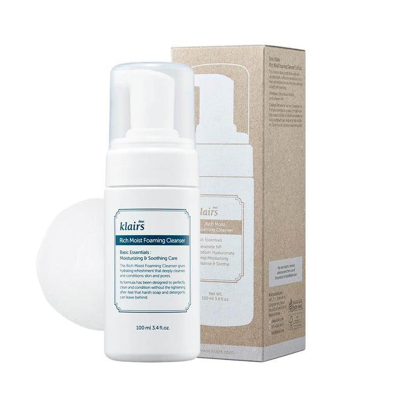 [klairs] Rich Moist Foaming Cleanser 100ml