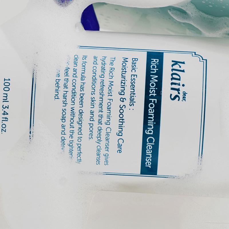 [klairs] Rich Moist Foaming Cleanser 100ml