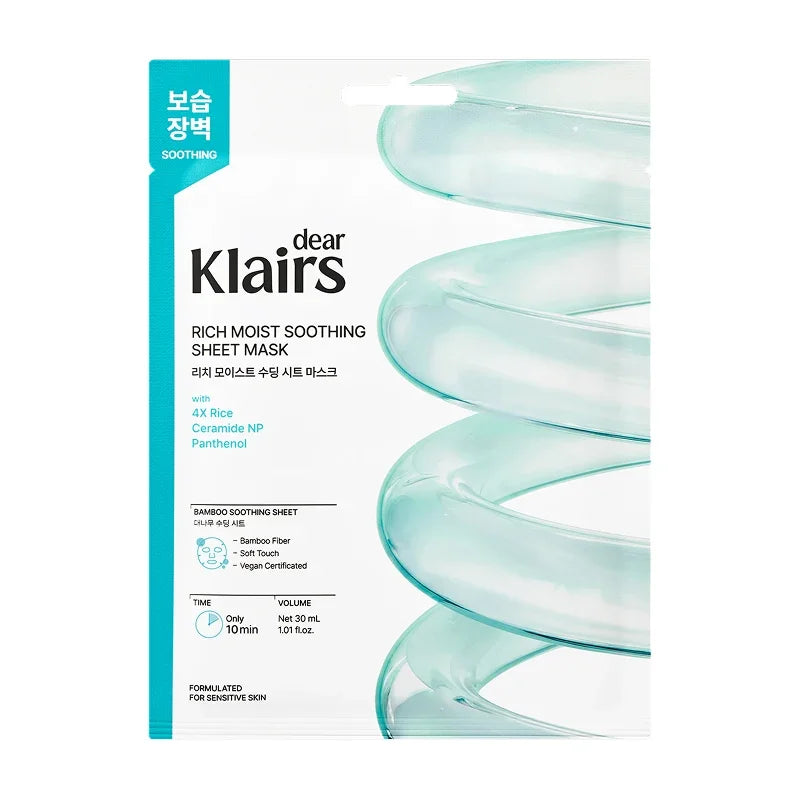 [klairs] Rich Moist Soothing Sheet Mask 30ml