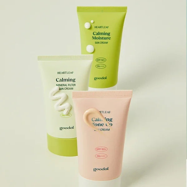 [goodal] Heartleaf Calming Moisture Sun Cream SPF 50+ PA++++ 25ml/50ml