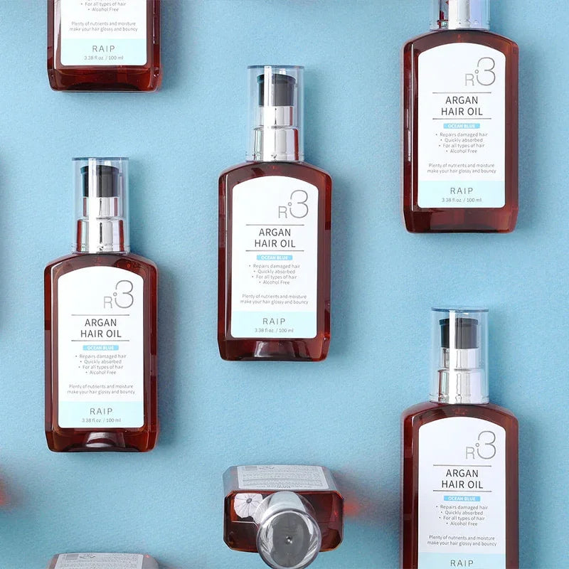 [RAIP] R3 Argan Oil Hair Essence #Ocean Blue 100ml