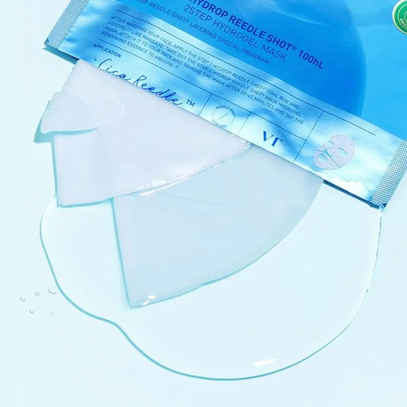 [VT Cosmetics] Hydrop Reedle Shot 100hL 2 Step Mask 5EA