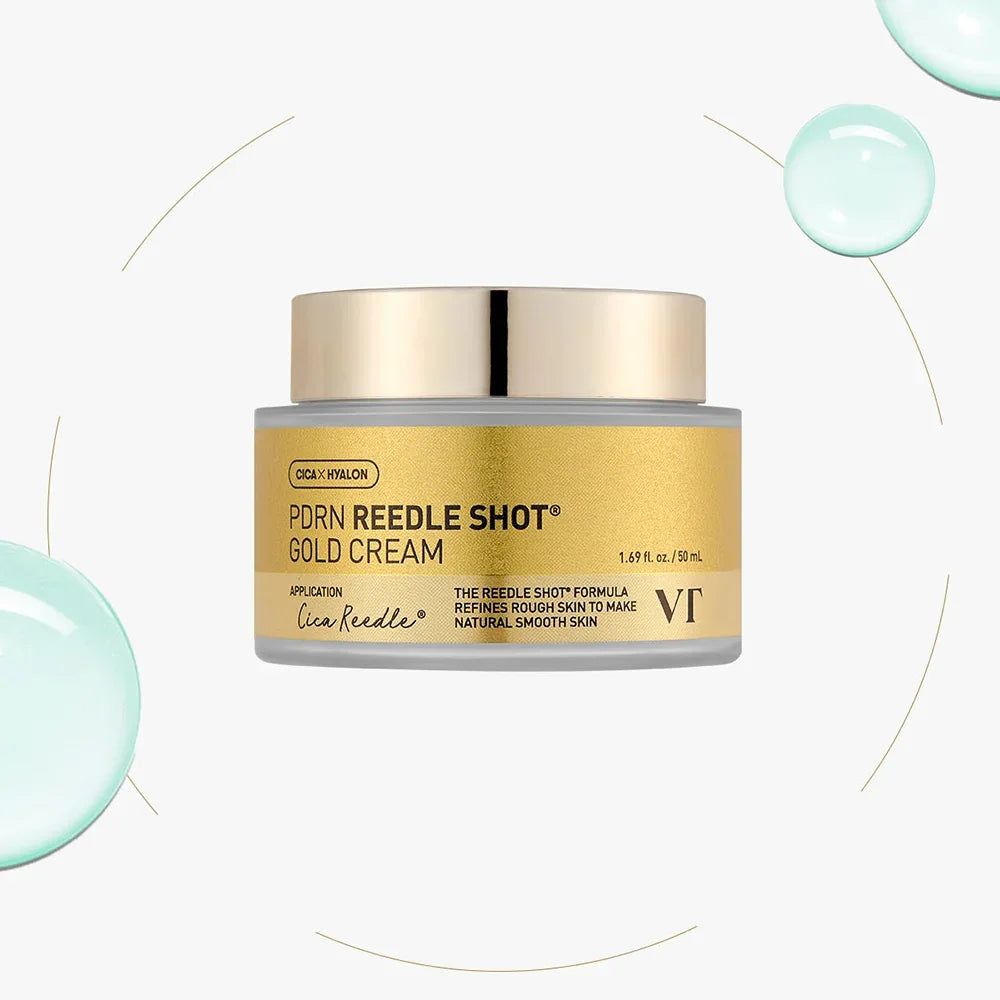 [VT Cosmetics] PDRN Reedle Shot Gold Cream 50ml