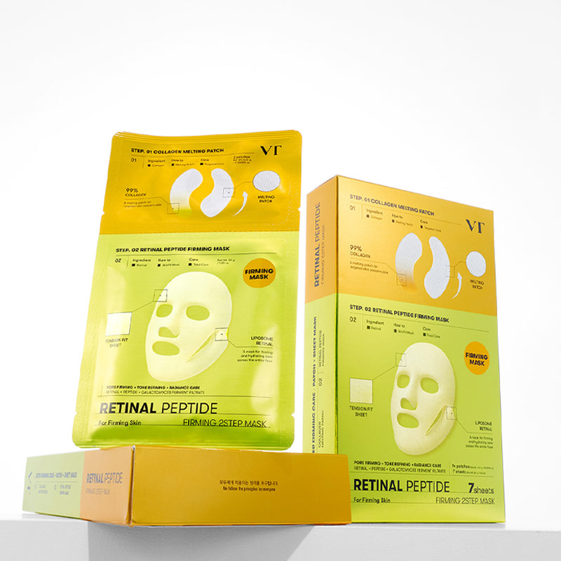 [VT Cosmetics] Retinal Peptide Firming 2-Step Mask 0.02g+30g